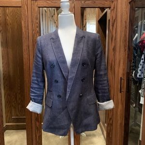 Banana Republic chambray blazer